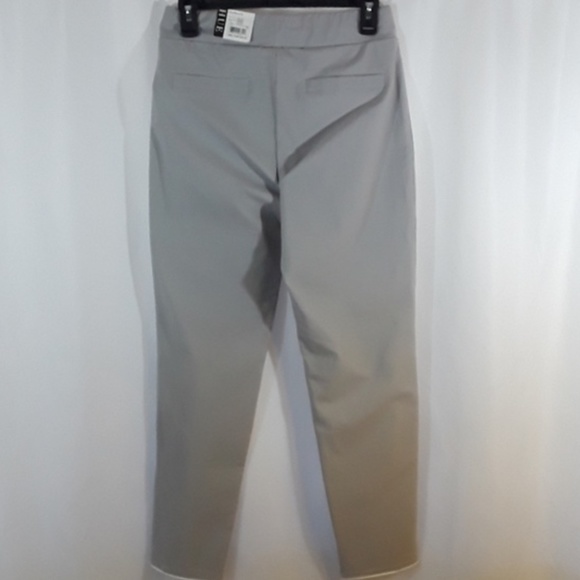 (NWT) Hue Womens Gray Piped Polished Twill Skimmer Leggings Sizes XS/S/M/L - Picture 6 of 7